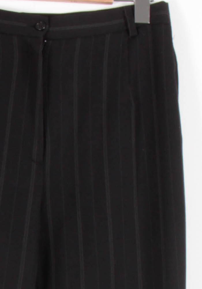 Pantalon À Rayures Noir - Taille XXL/44 de la marque Caroll | PARAD68759 - Vendu par Paradigme - Image 3