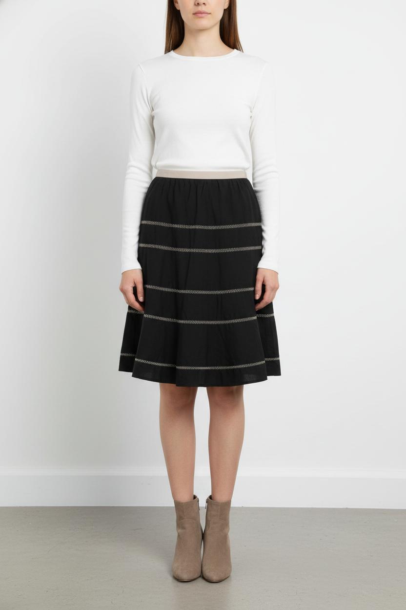 Jupe Noire - Taille M/38 de la marque Gerard Darel | PARAD68760 - Vendu par Paradigme - Image 1
