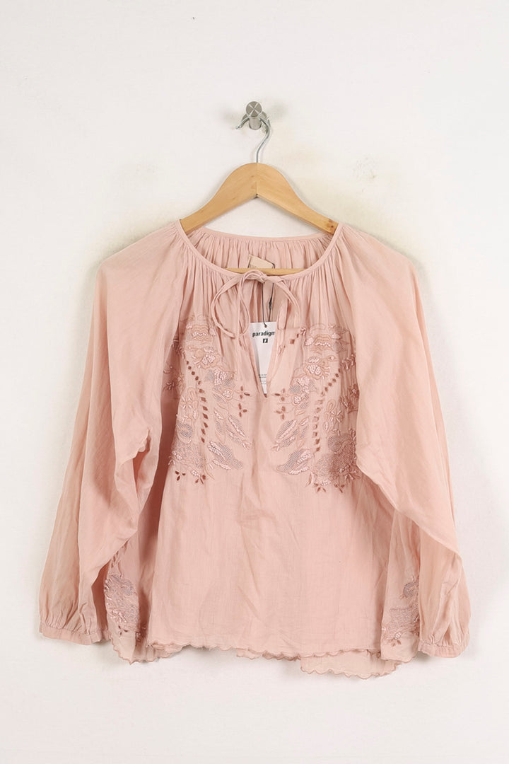 Blouse Rose - Taille M/38 de la marque Zadig&Voltaire | PARAD68771 - Vendu par Paradigme - Image 2