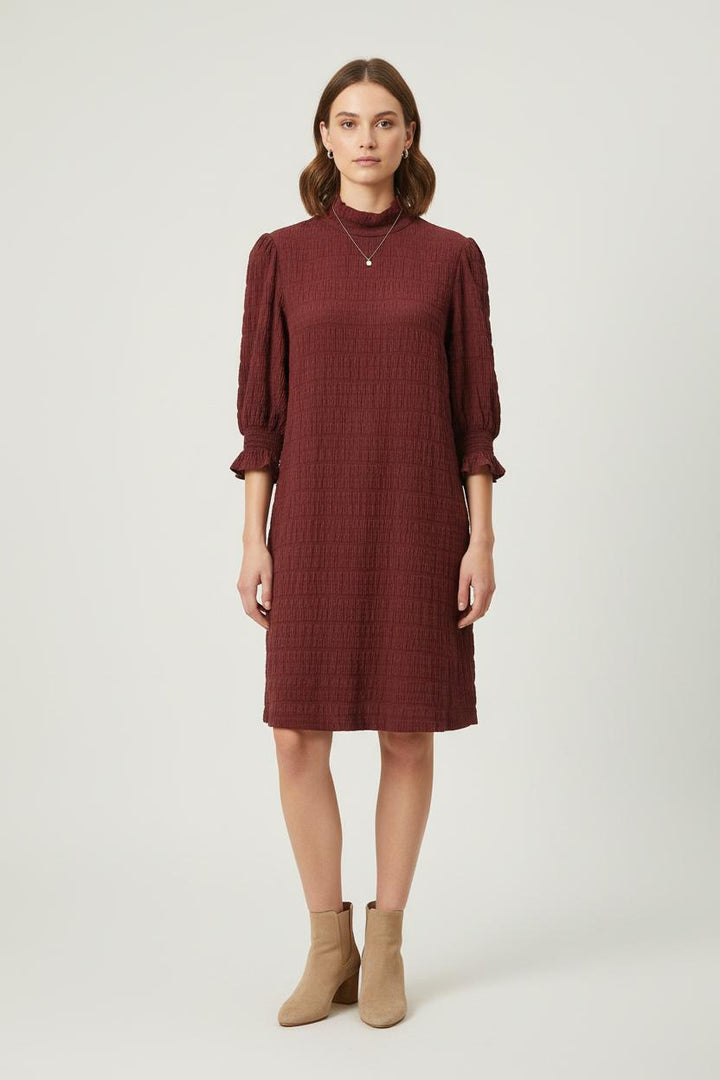 Robe Courte Bordeaux - Taille M/38 de la marque ba&sh | PARAD68776 - Vendu par Paradigme - Image 1