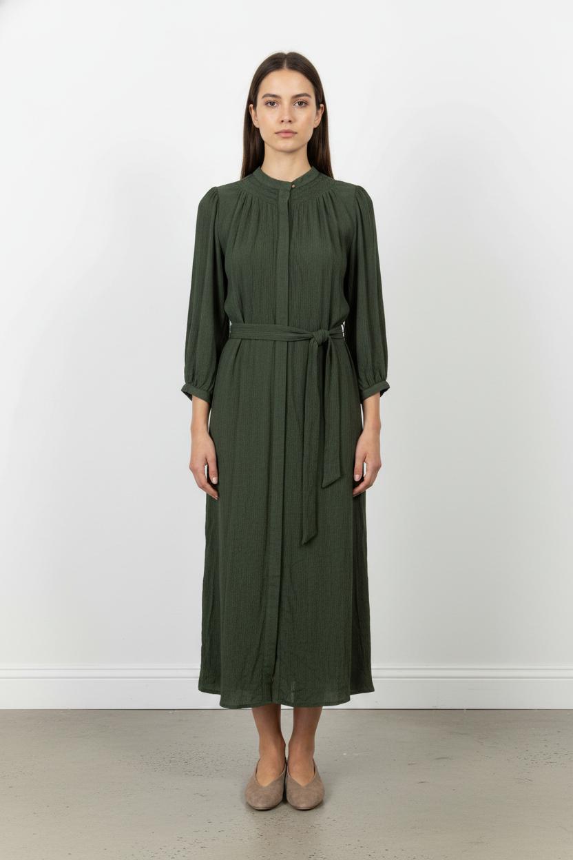 Robe Longue Verte - Taille M/38 de la marque Sessùn | PARAD68778 - Vendu par Paradigme - Image 1