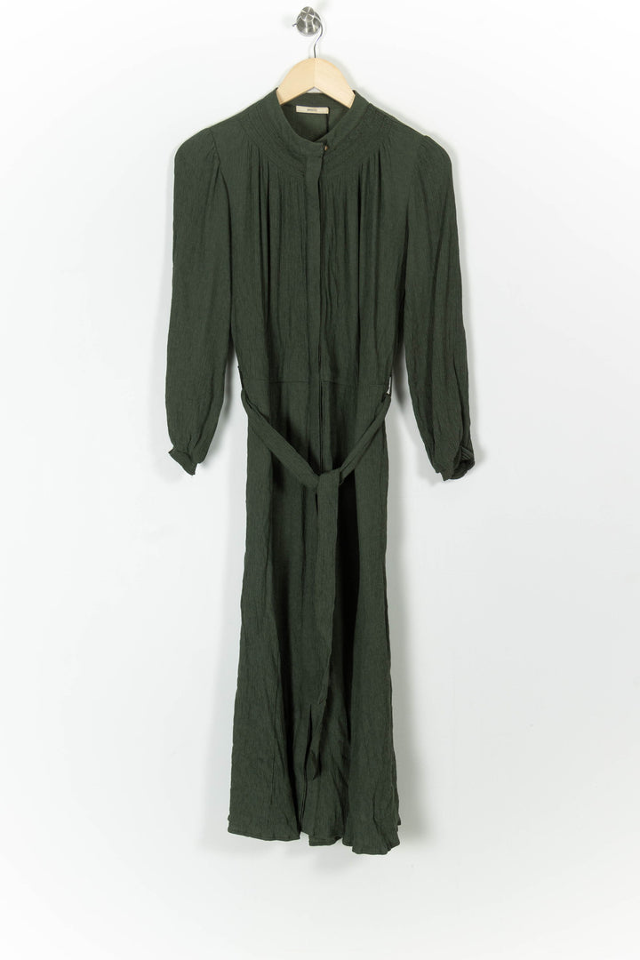 Robe Longue Verte - Taille M/38 de la marque Sessùn | PARAD68778 - Vendu par Paradigme - Image 2