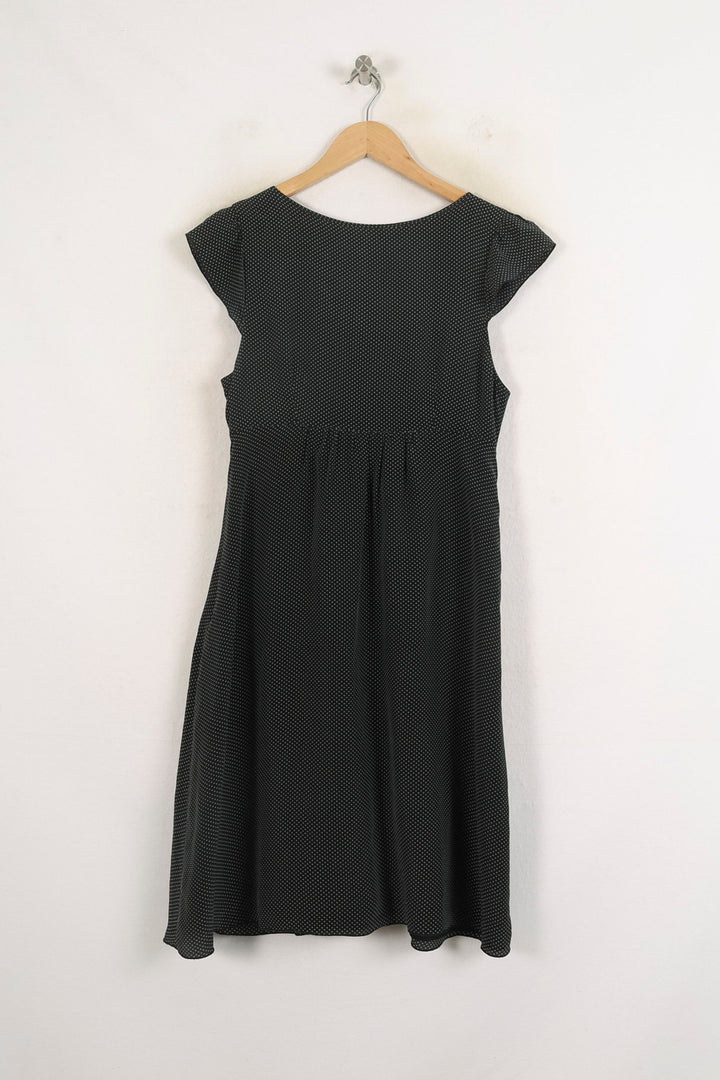 Robe Mi Longue Noire - Taille XXL/44 de la marque Caroll | PARAD68783 - Vendu par Paradigme - Image 4