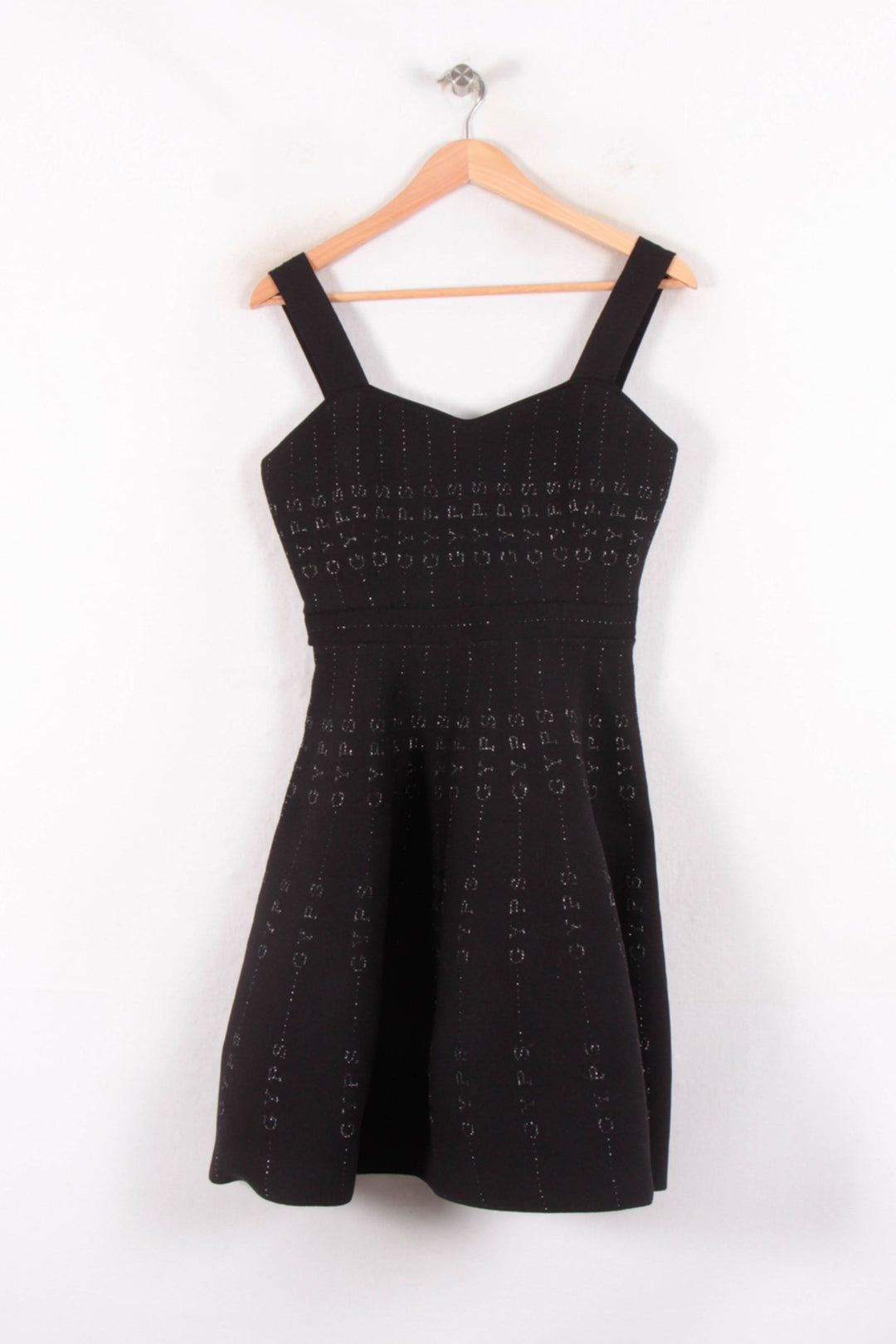 Robe Évasée Noire - Taille M/38 de la marque Maje | PARAD68793 - Vendu par Paradigme - Image 2