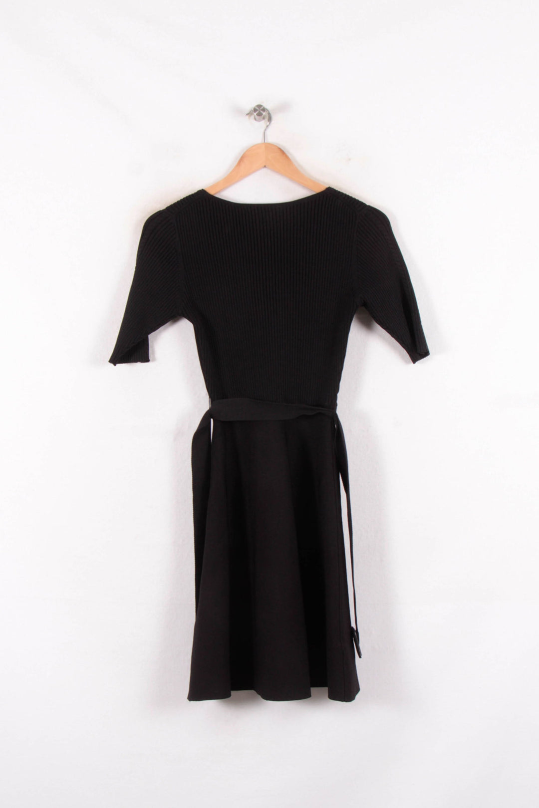 Robe Midi Noire - Taille M/38 de la marque Claudie Pierlot | PARAD68794 - Vendu par Paradigme - Image 4
