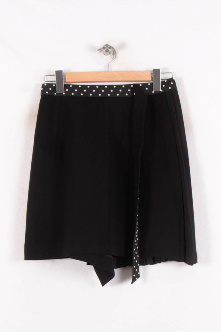 Jupe Plissée Noire - Taille M/38 de la marque Claudie Pierlot | PARAD68796 - Vendu par Paradigme - Image 4