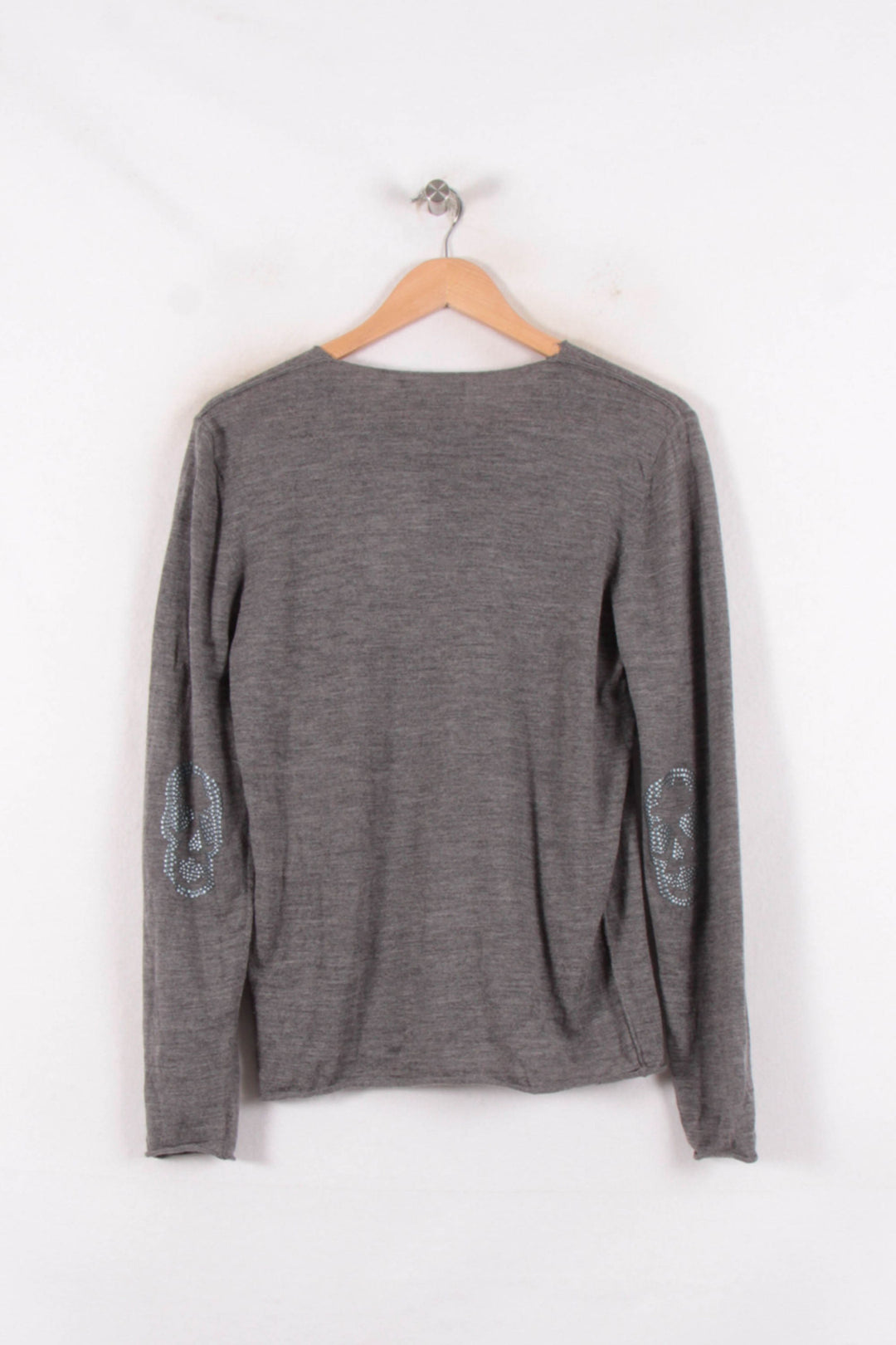 Pull Gris - Taille M/38 de la marque Zadig&Voltaire | PARAD68799 - Vendu par Paradigme - Image 4