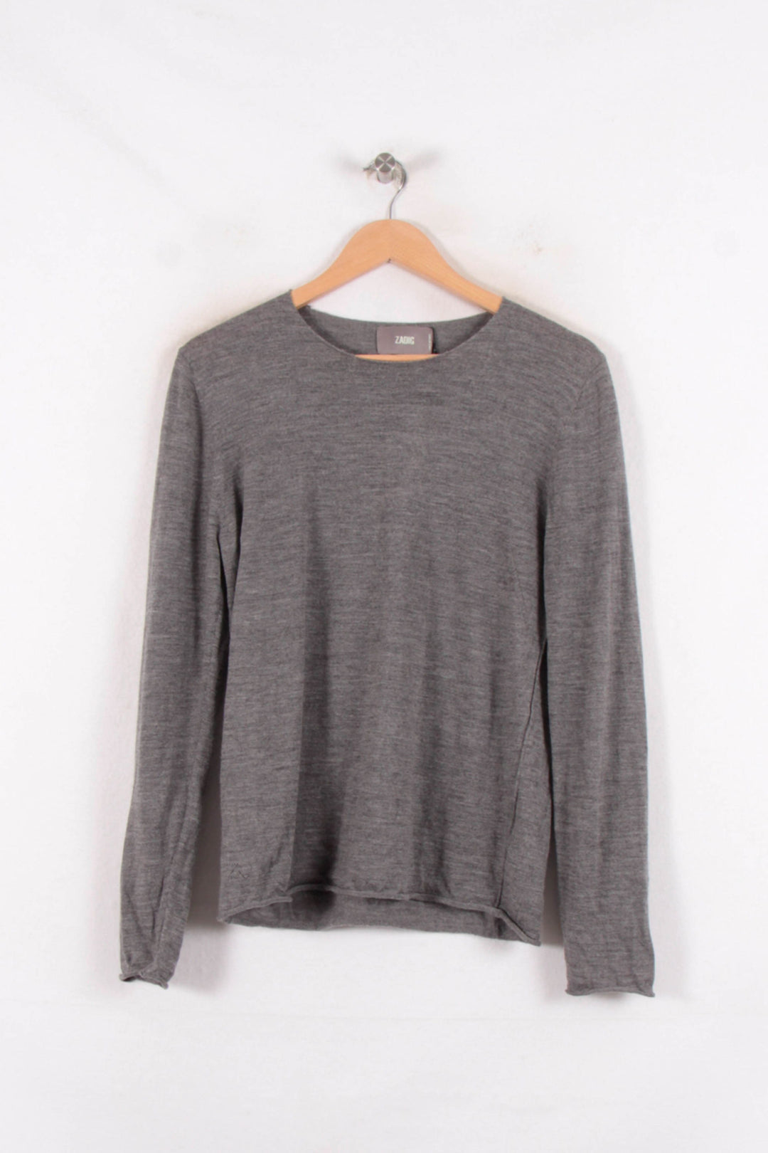 Pull Gris - Taille M/38 de la marque Zadig&Voltaire | PARAD68799 - Vendu par Paradigme - Image 2