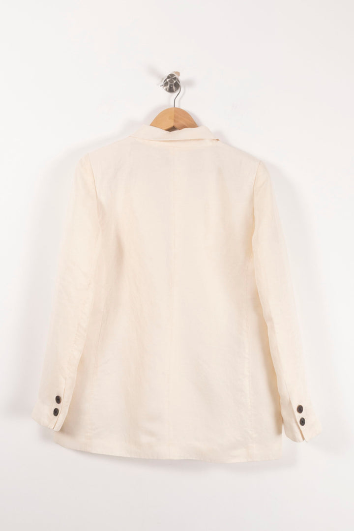 Blazer Beige - Taille XL/42 de la marque Gerard Darel | PARAD68803 - Vendu par Paradigme - Image 4