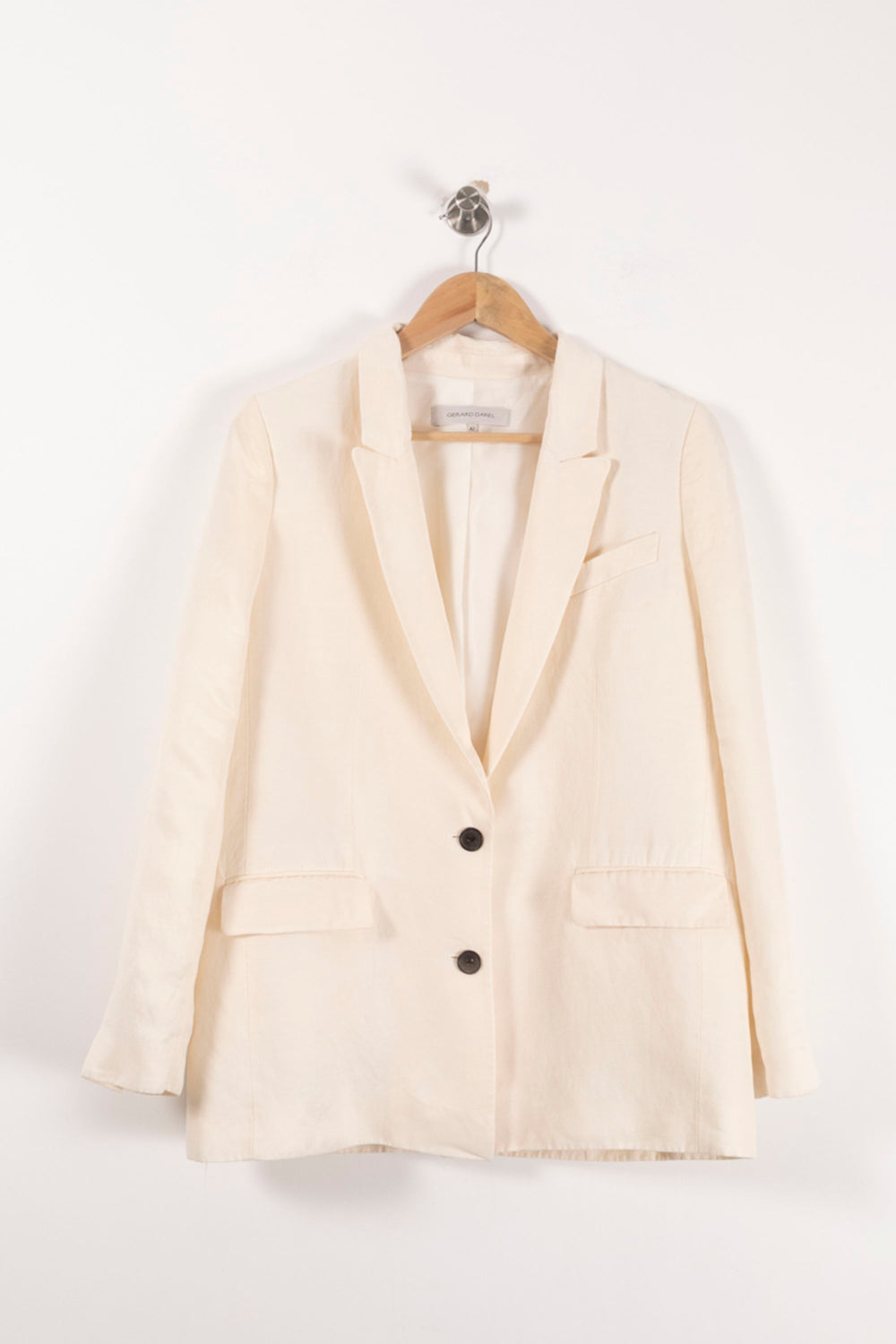 Blazer Beige - Taille XL/42 de la marque Gerard Darel | PARAD68803 - Vendu par Paradigme - Image 2