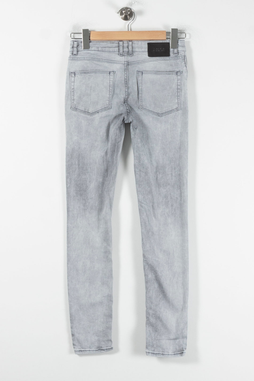 Jean Gris - Taille S/36 de la marque Claudie Pierlot | PARAD68805 - Vendu par Paradigme - Image 4