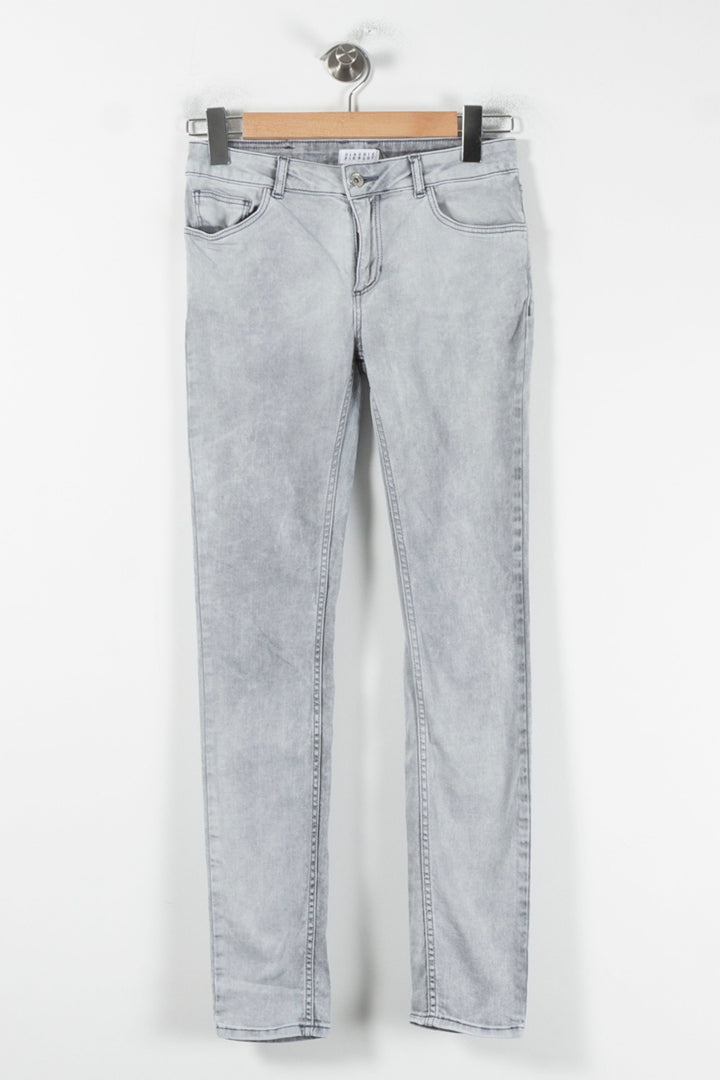 Jean Gris - Taille S/36 de la marque Claudie Pierlot | PARAD68805 - Vendu par Paradigme - Image 2