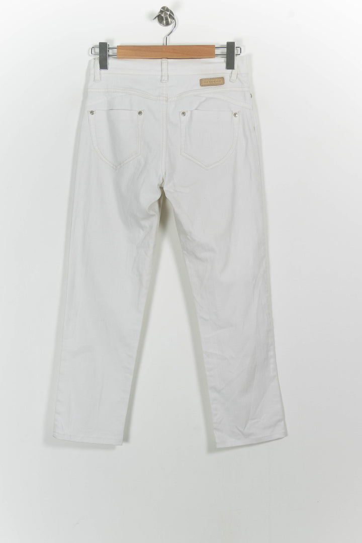 Jean Blanc - Taille M/38 de la marque Max Mara | PARAD68808 - Vendu par Paradigme - Image 4