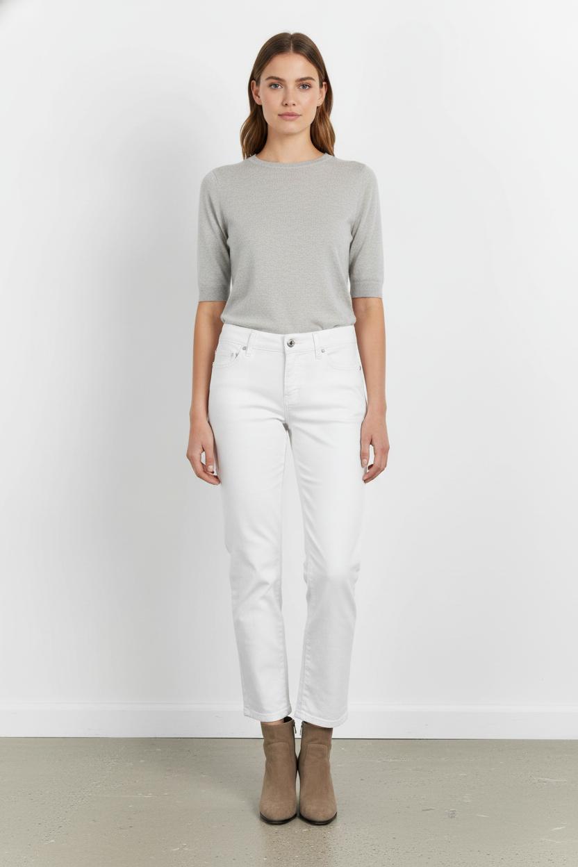 Jean Blanc - Taille M/38 de la marque Max Mara | PARAD68808 - Vendu par Paradigme - Image 1