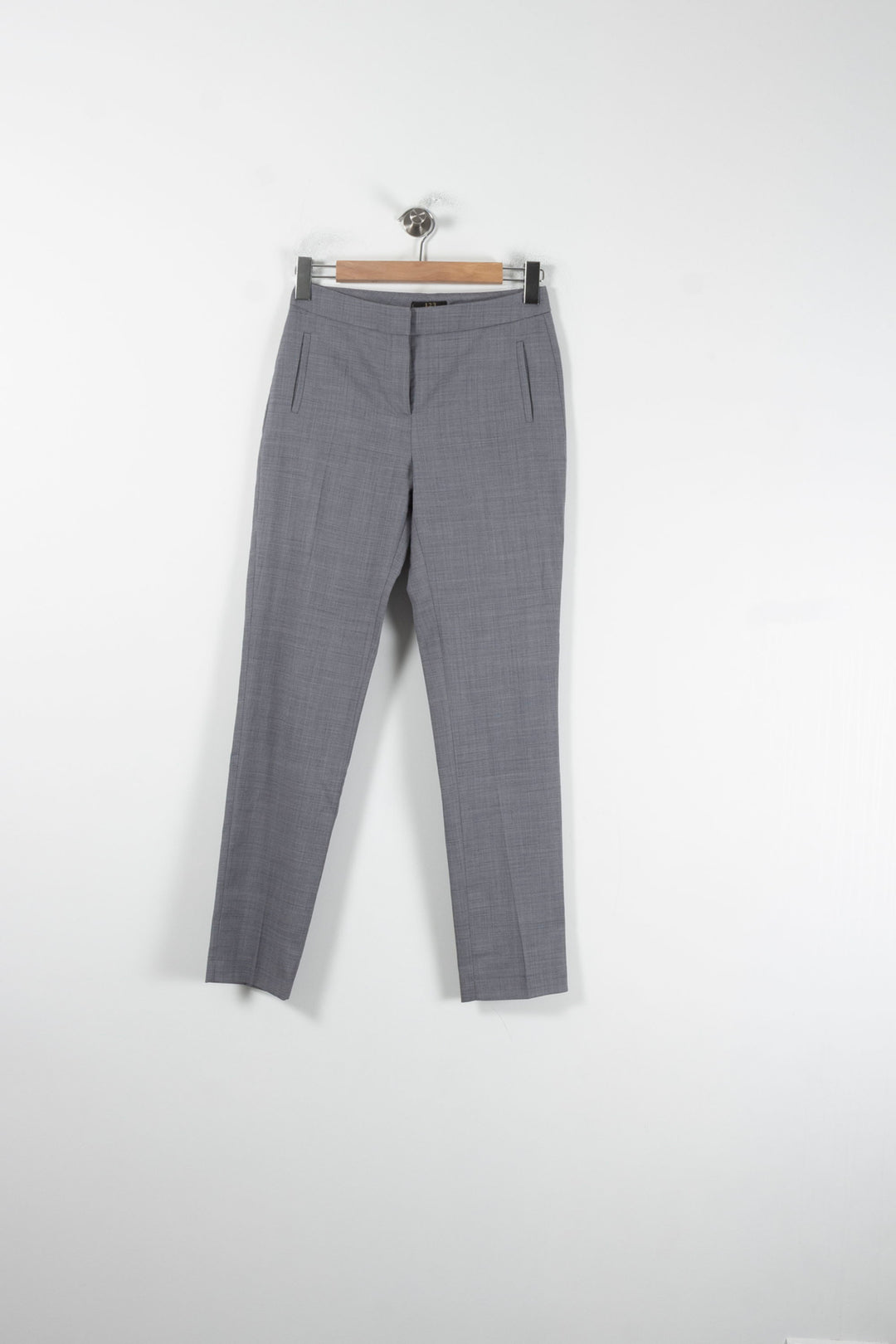 Pantalon De Tailleur Gris - Taille M/38 de la marque Maison 123 | PARAD68810 - Vendu par Paradigme - Image 2