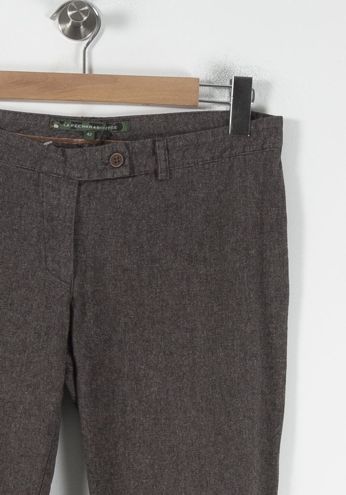 Pantalon Marron - Taille XL/42 de la marque La Fée Maraboutée | PARAD68811 - Vendu par Paradigme - Image 3
