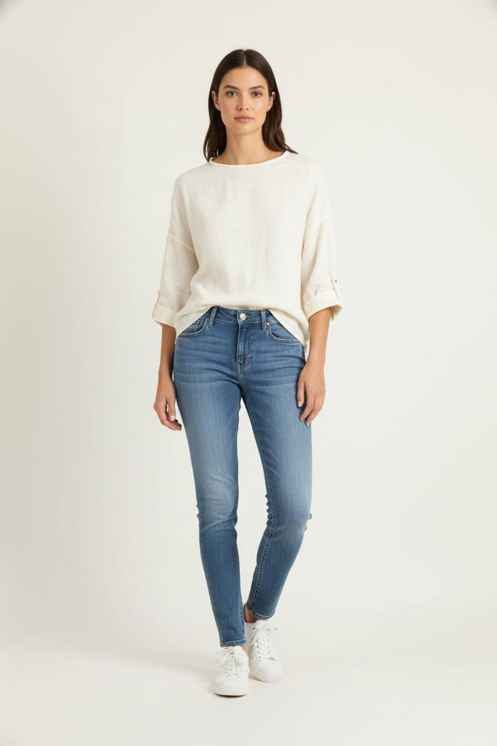 Jean Slim Bleu - Taille S/36 de la marque ba&sh | PARAD68812 - Vendu par Paradigme - Image 1