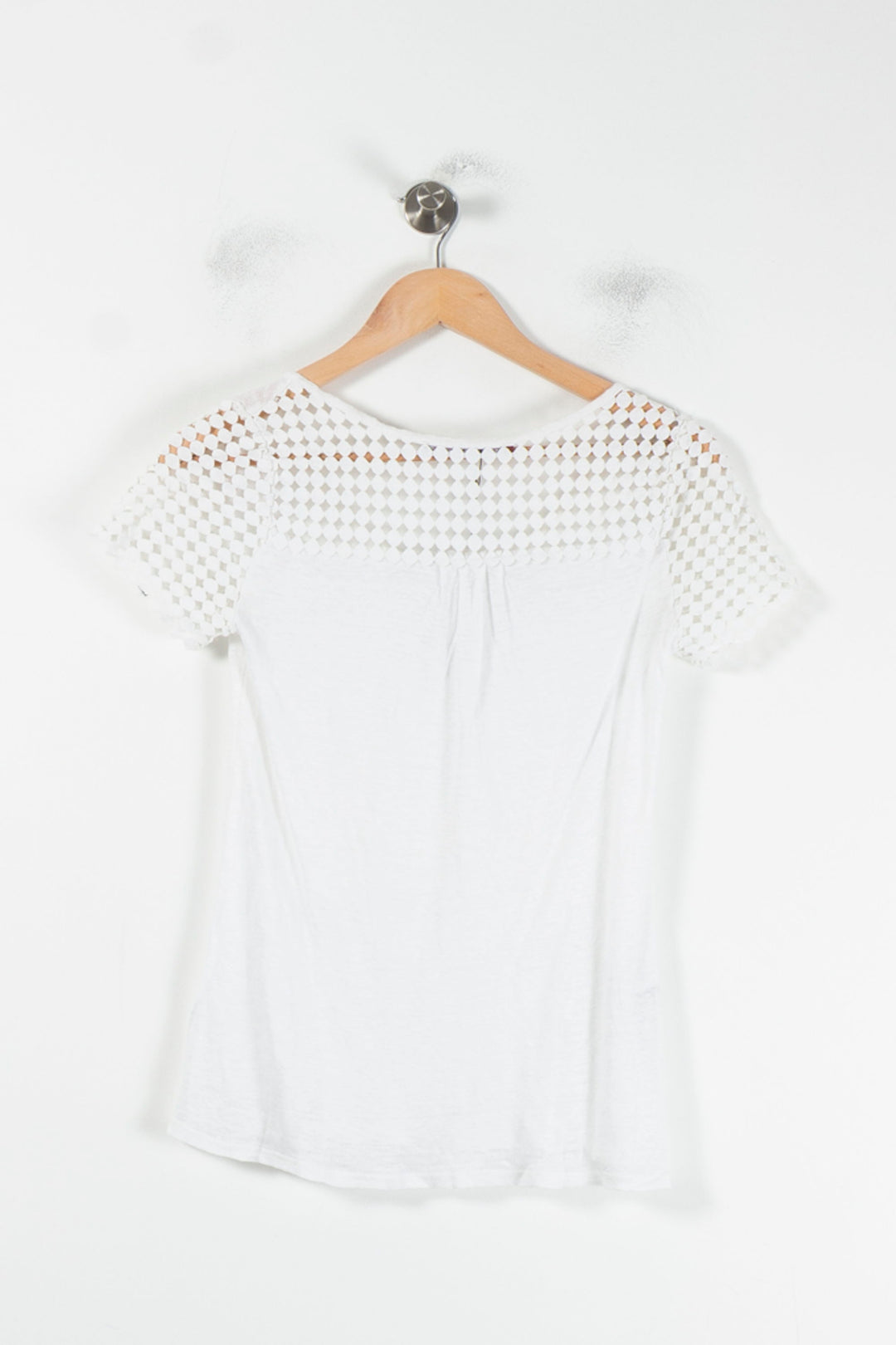 T-shirt Blanc - Taille L/40 de la marque Comptoir des Cotonniers | PARAD68818 - Vendu par Paradigme - Image 4