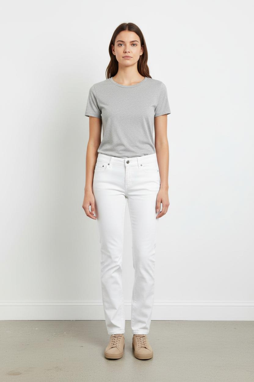 Jean Blanc - Taille S/36 de la marque Ines de la Fressange Paris | PARAD68825 - Vendu par Paradigme - Image 1