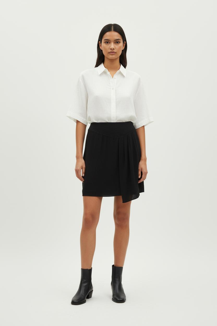 Jupe Courte Noire - Taille S/36 de la marque Bérénice | PARAD68829 - Vendu par Paradigme - Image 1