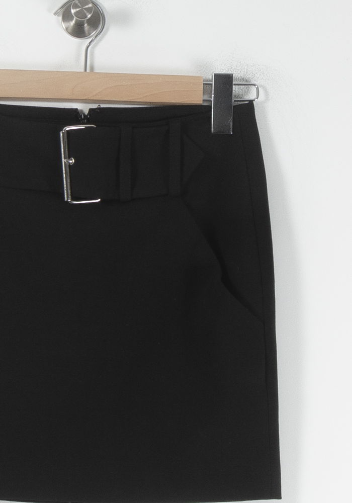 Jupe Courte Noire - Taille S/36 de la marque The Kooples | PARAD68833 - Vendu par Paradigme - Image 3