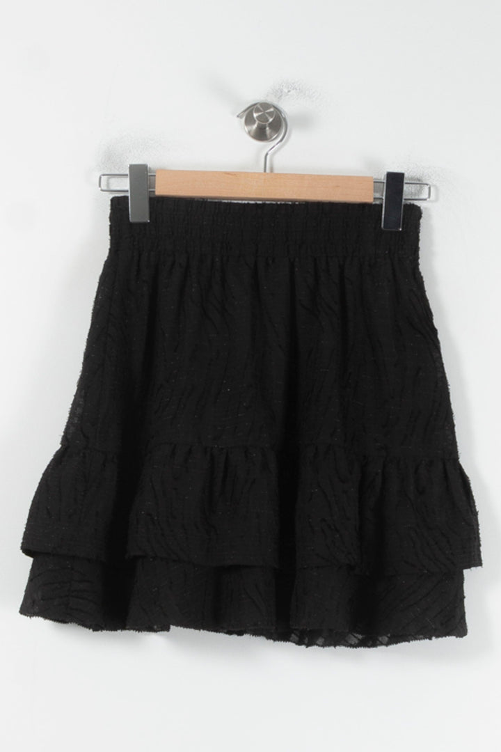 Jupe Volantée Noire - Taille S/36 de la marque Bérénice | PARAD68834 - Vendu par Paradigme - Image 4