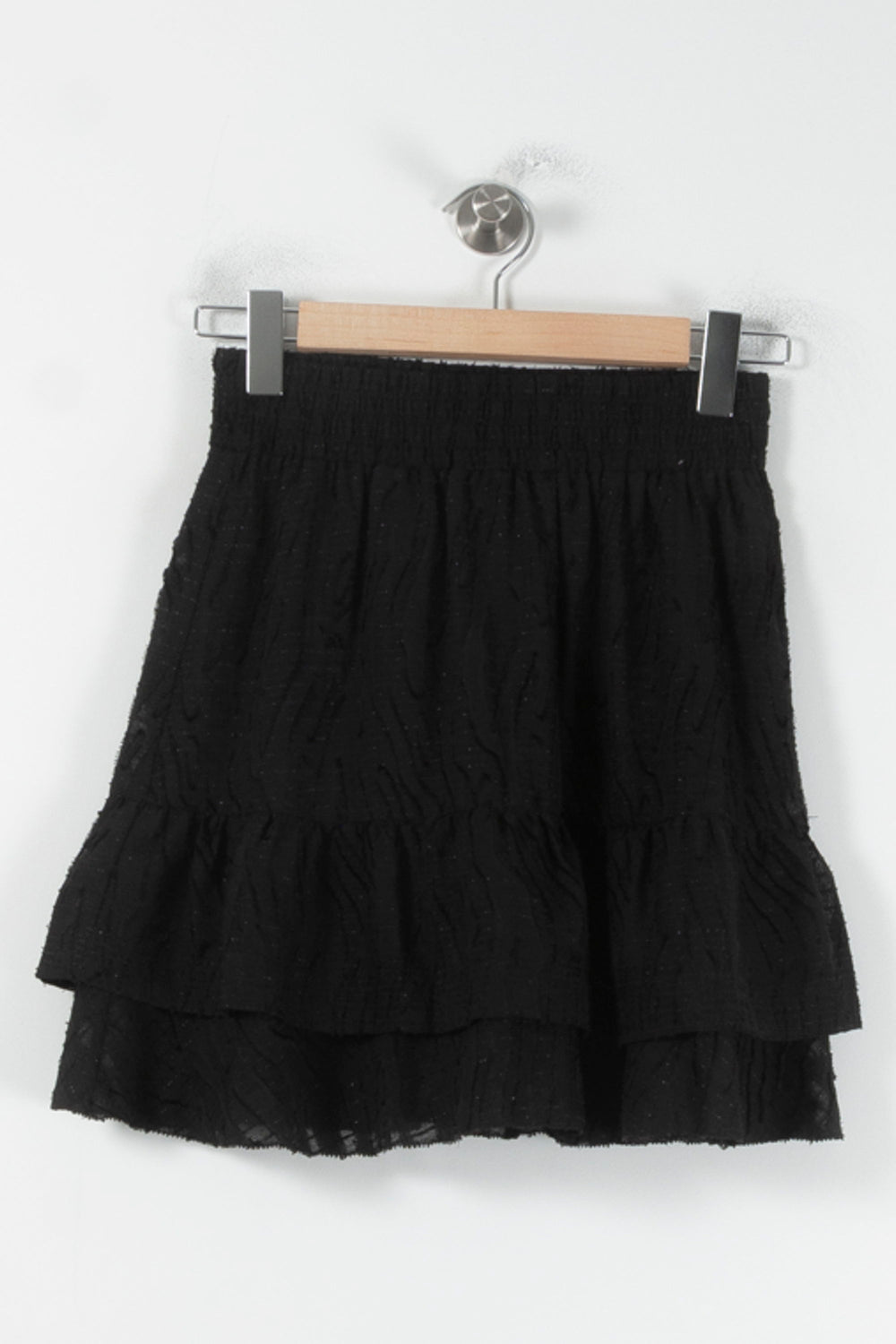 Jupe Volantée Noire - Taille S/36 de la marque Bérénice | PARAD68834 - Vendu par Paradigme - Image 2