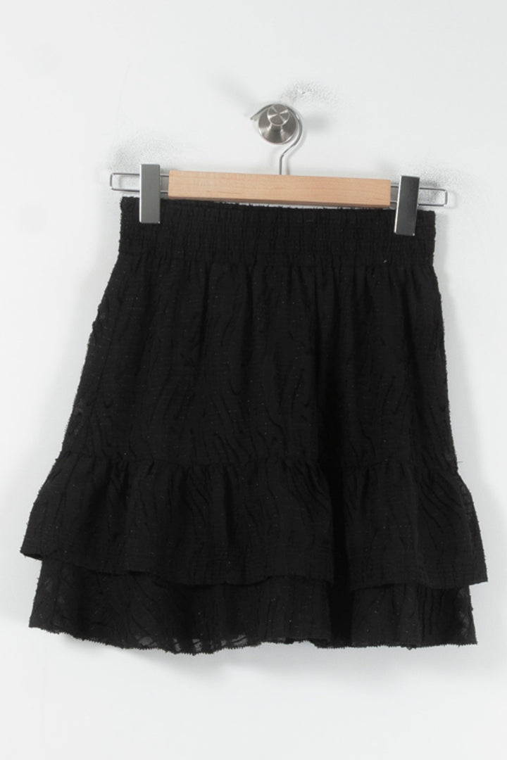 Jupe Volantée Noire - Taille S/36 de la marque Bérénice | PARAD68834 - Vendu par Paradigme - Image 2