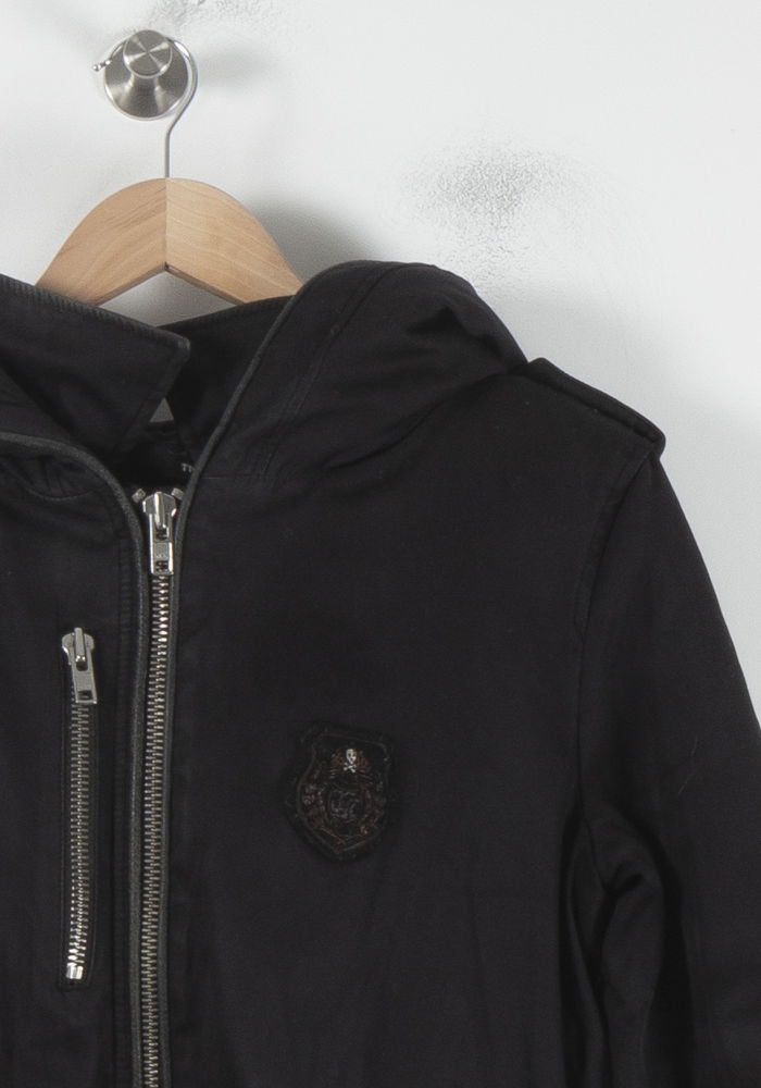 Parka Noire - Taille S/36 de la marque The Kooples | PARAD68838 - Vendu par Paradigme - Image 3