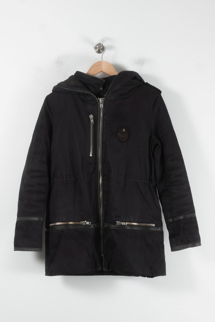 Parka Noire - Taille S/36 de la marque The Kooples | PARAD68838 - Vendu par Paradigme - Image 2