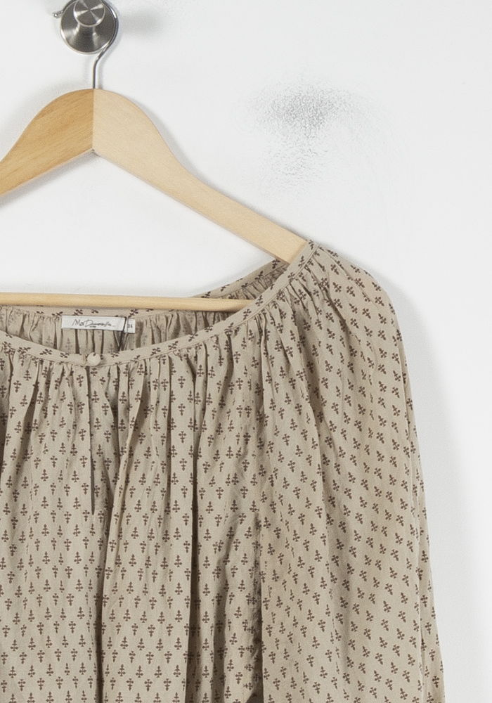 Blouse Beige - Taille S/36 de la marque Mes Demoiselles Paris | PARAD68845 - Vendu par Paradigme - Image 3
