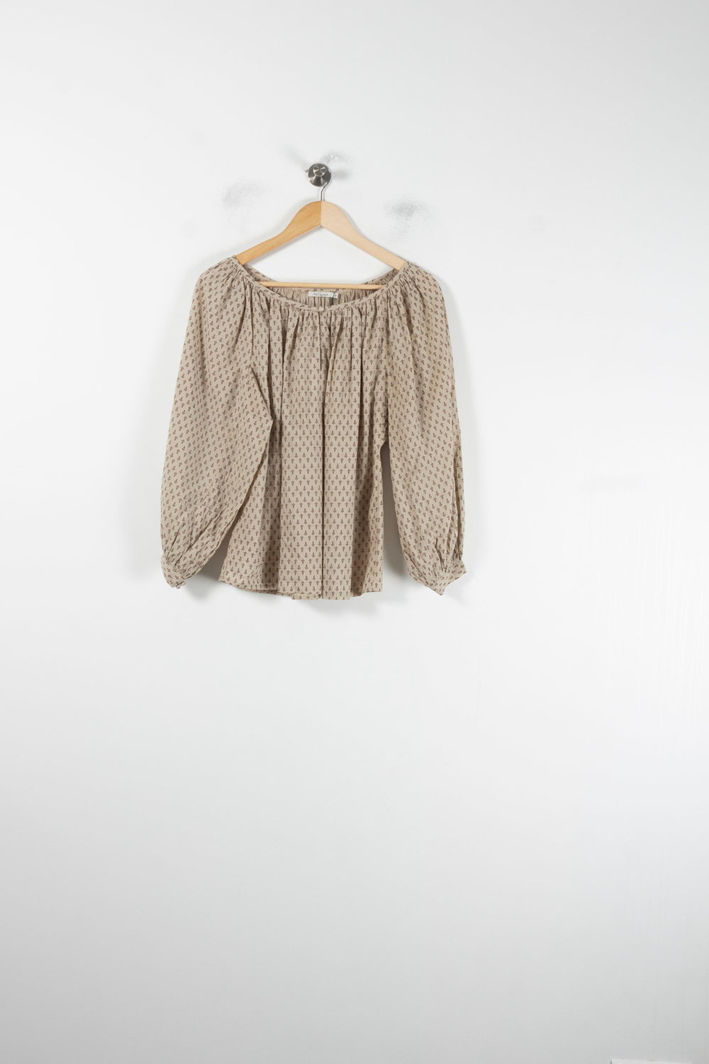 Blouse Beige - Taille S/36 de la marque Mes Demoiselles Paris | PARAD68845 - Vendu par Paradigme - Image 2