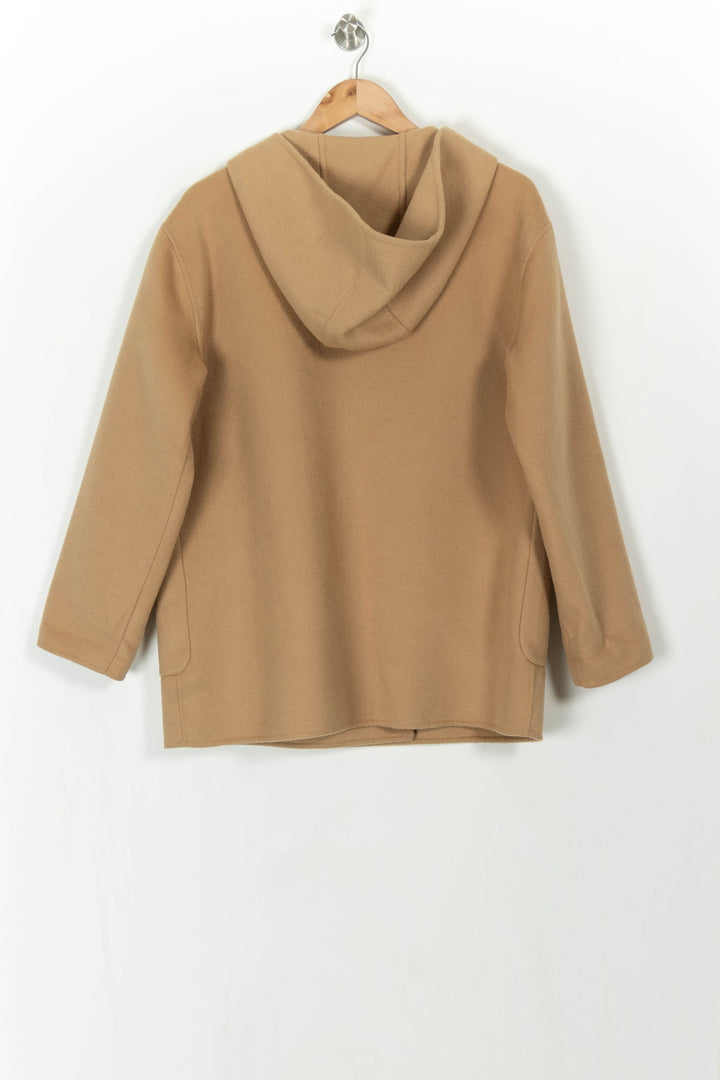 Manteau à Capuche Marron - Taille L/40 de la marque Maison 123 | PARAD68850 - Vendu par Paradigme - Image 4