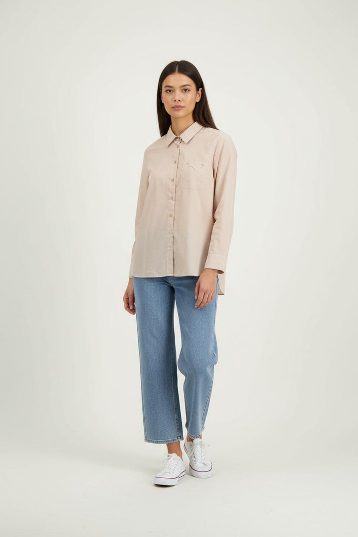 Chemise Marron - Taille L/40 de la marque La Petite Etoile | PARAD68856 - Vendu par Paradigme - Image 1