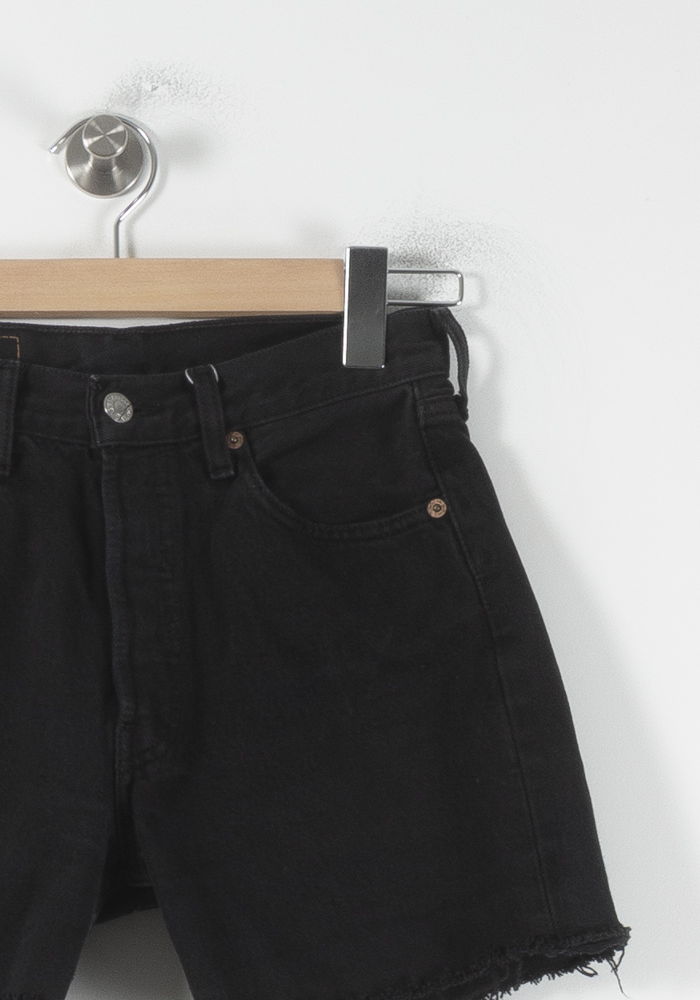 Short en Jean Noir - Taille M/38 de la marque Levi's | PARAD68876 - Vendu par Paradigme - Image 3