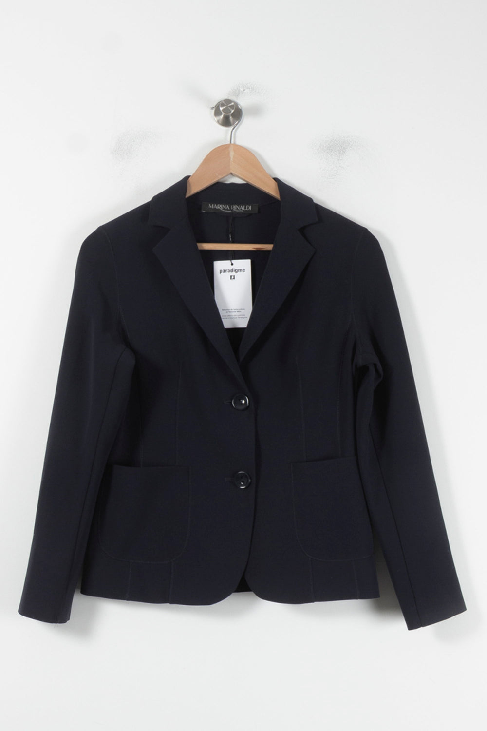 Blazer Bleu - Taille M/38 de la marque Marina Rinaldi | PARAD68879 - Vendu par Paradigme - Image 2