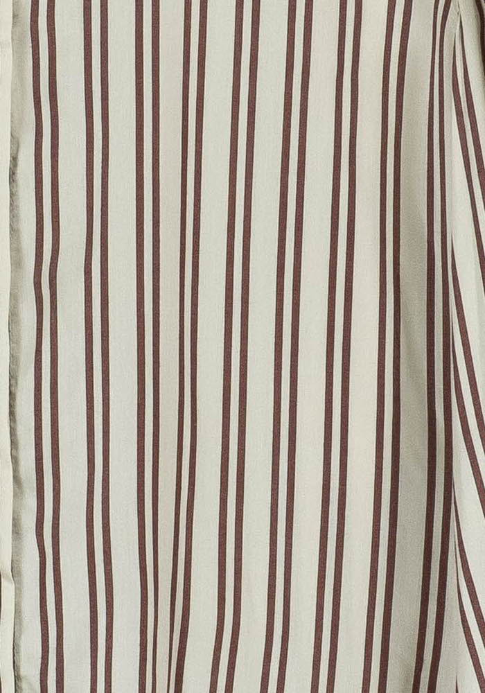 Chemise Rayée Blanc et Marron - Taille S/36 de la marque Isabel Marant | PARAD68881 - Vendu par Paradigme - Image 3
