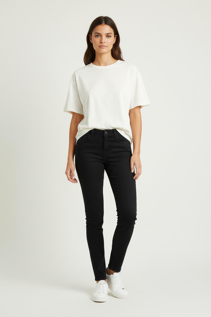 Jean Skinny Noir - Taille M/38 de la marque The Kooples | PARAD68887 - Vendu par Paradigme - Image 1