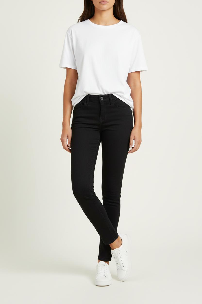 Jean Slim Noir - Taille M/38 de la marque The Kooples | PARAD68888 - Vendu par Paradigme - Image 1