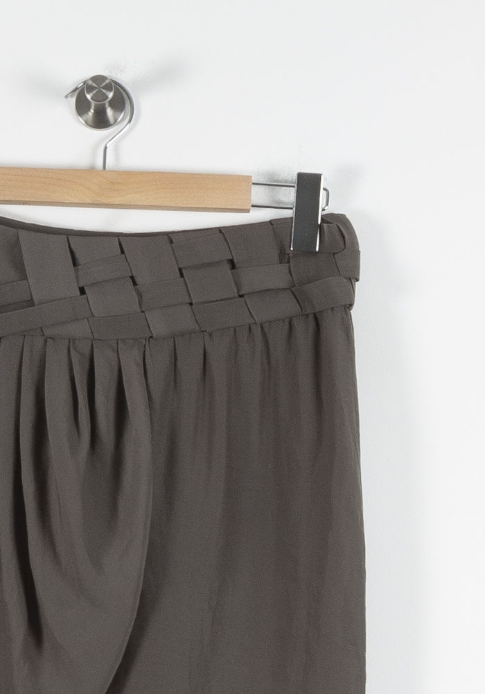 Jupe Midi Kaki - Taille M/38 de la marque Bérénice | PARAD68892 - Vendu par Paradigme - Image 3