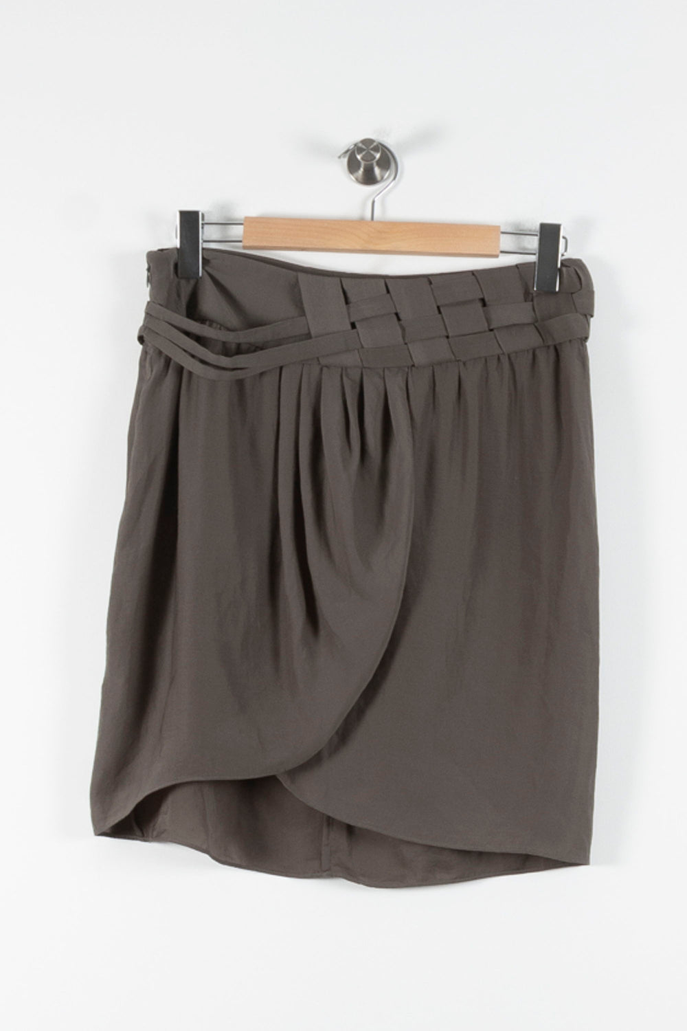 Jupe Midi Kaki - Taille M/38 de la marque Bérénice | PARAD68892 - Vendu par Paradigme - Image 2