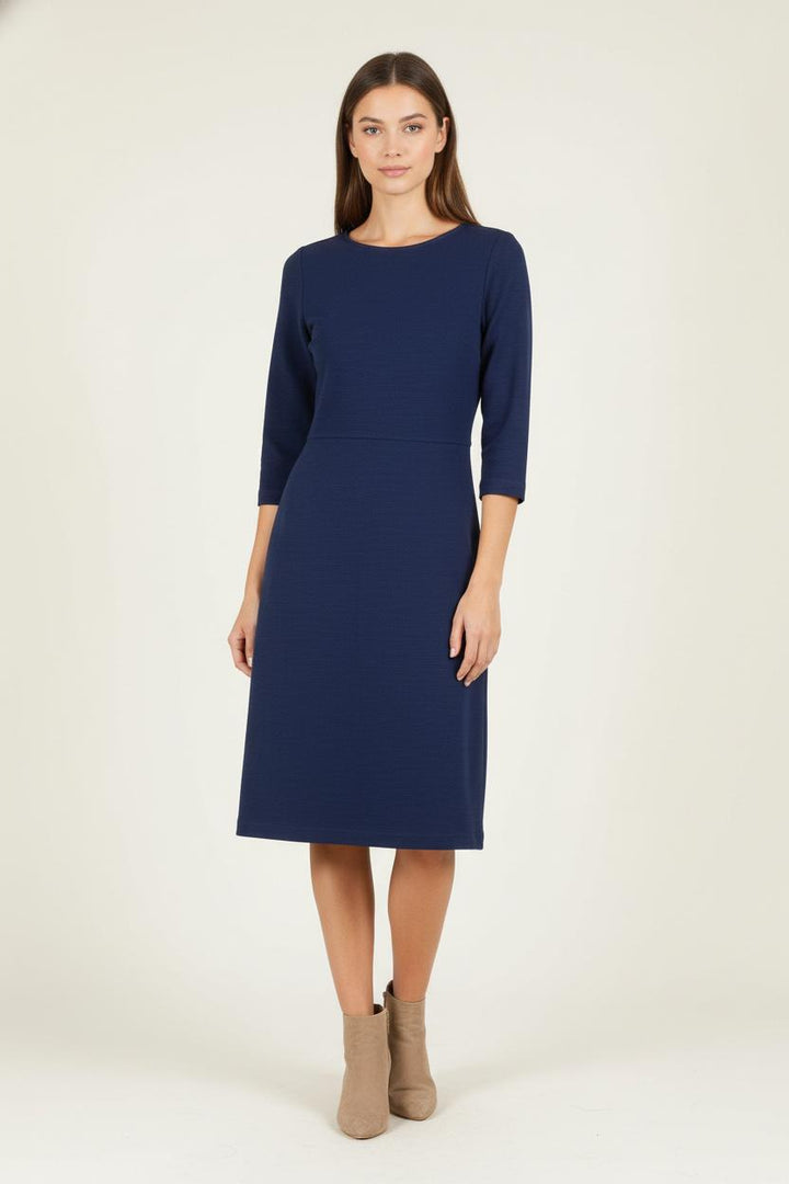 Robe Droite Bleue - Taille S/36 de la marque Sessùn | PARAD68893 - Vendu par Paradigme - Image 1