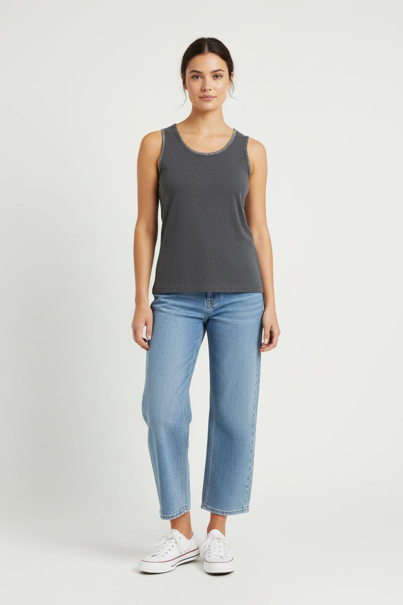 Débardeur Gris - Taille S/36 de la marque Gerard Darel | PARAD68895 - Vendu par Paradigme - Image 1