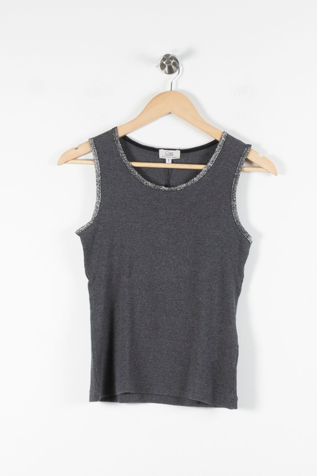 Débardeur Gris - Taille S/36 de la marque Gerard Darel | PARAD68895 - Vendu par Paradigme - Image 2