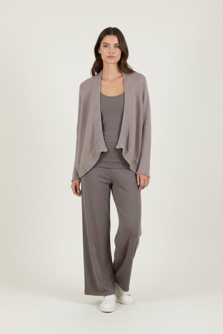 Cardigan Gris - Taille M/38 de la marque Sud express | PARAD68900 - Vendu par Paradigme - Image 1