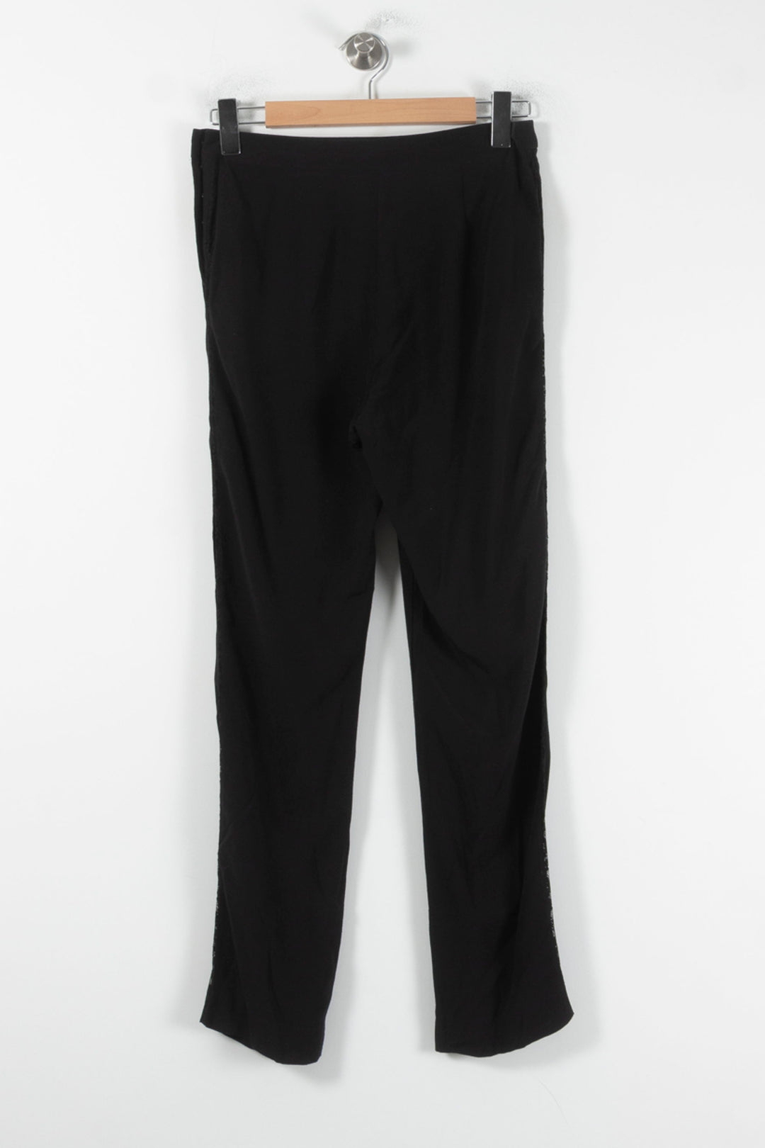 Pantalon Noir - Taille S/36 de la marque Claudie Pierlot | PARAD68903 - Vendu par Paradigme - Image 4