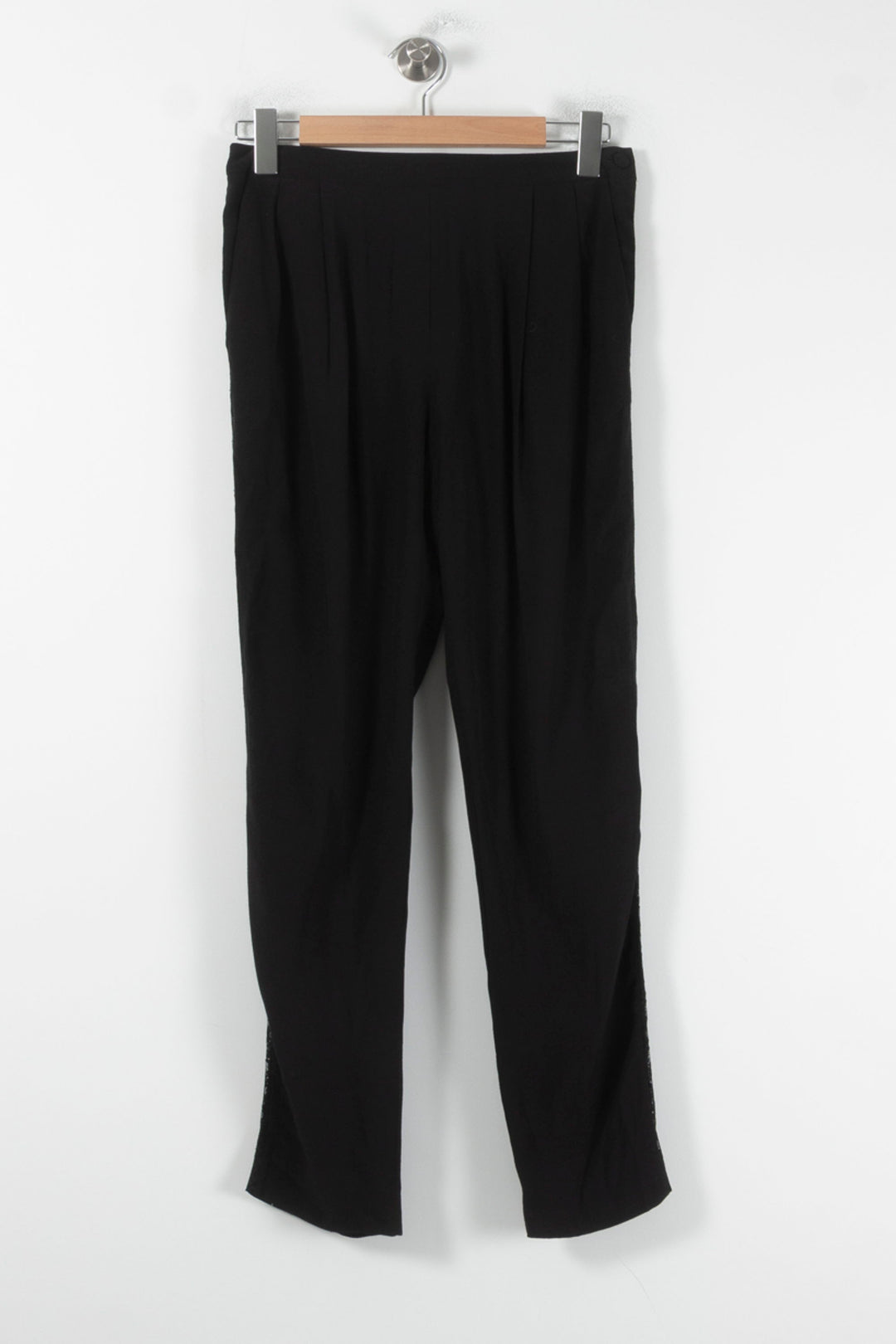 Pantalon Noir - Taille S/36 de la marque Claudie Pierlot | PARAD68903 - Vendu par Paradigme - Image 2