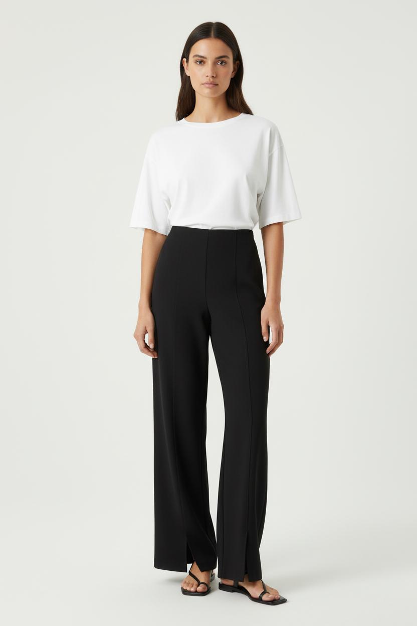 Pantalon Noir - Taille M/38 de la marque Maje | PARAD68907 - Vendu par Paradigme - Image 1