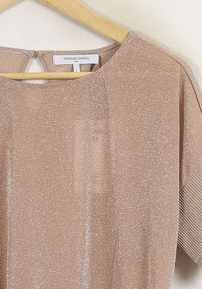 Tee-shirt Rose - Taille S/36 de la marque Gerard Darel | PARAD68911 - Vendu par Paradigme - Image 3