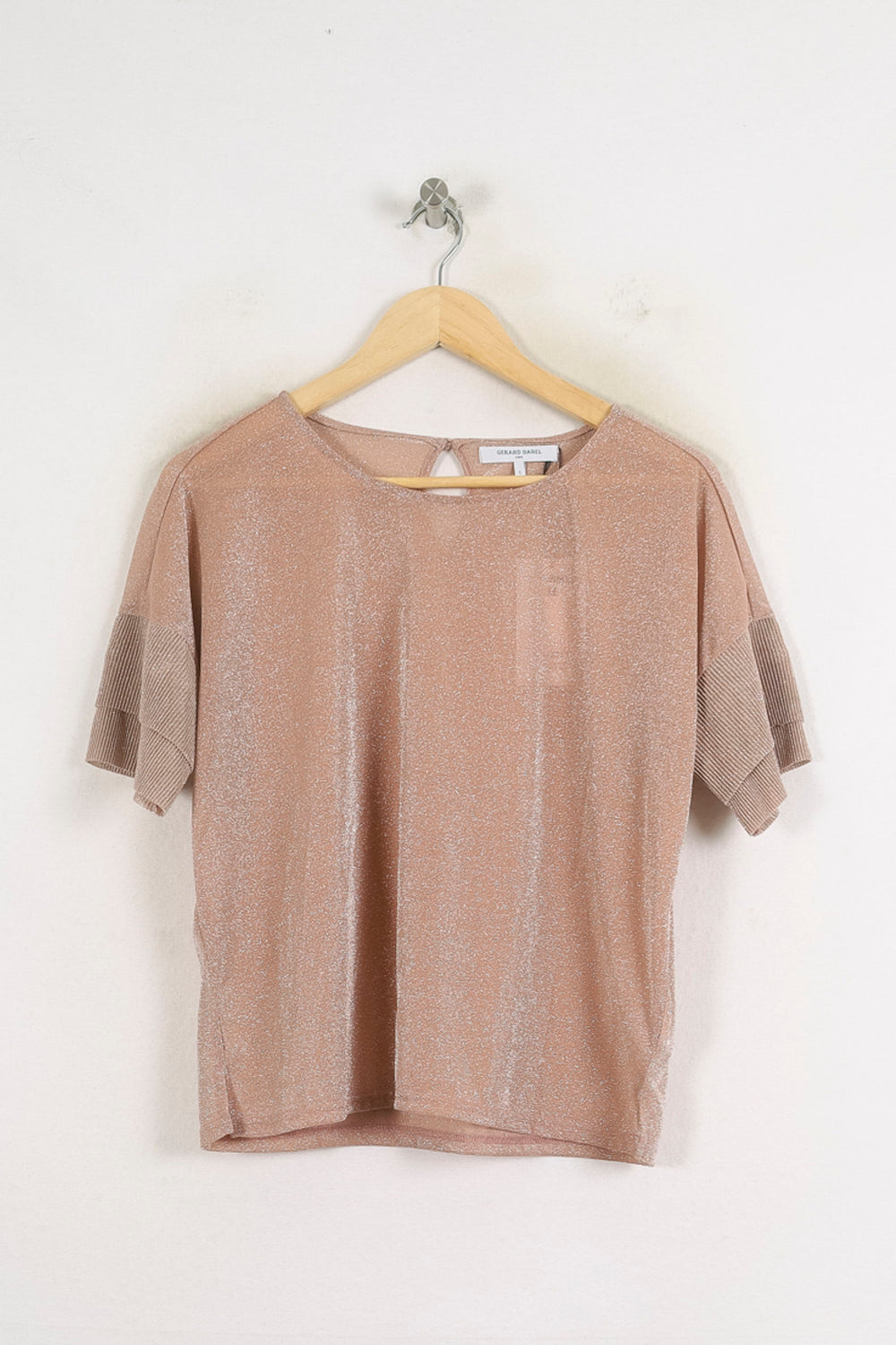 Tee-shirt Rose - Taille S/36 de la marque Gerard Darel | PARAD68911 - Vendu par Paradigme - Image 2